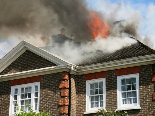 fire damage restoration